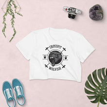 Load image into Gallery viewer, White Classic OG Logo Women's Crop Top