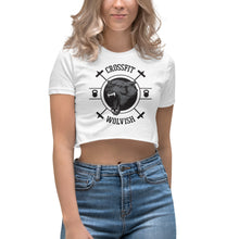 Load image into Gallery viewer, White Classic OG Logo Women's Crop Top