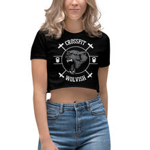 Load image into Gallery viewer, Black Classic OG Logo Women&#39;s Crop Top