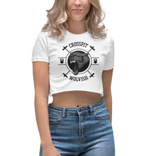 Load image into Gallery viewer, White Classic OG Logo Women&#39;s Crop Top